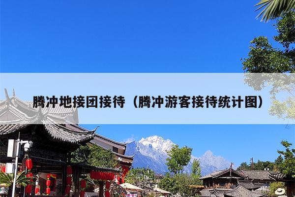 腾冲地接团接待（腾冲游客接待统计图）