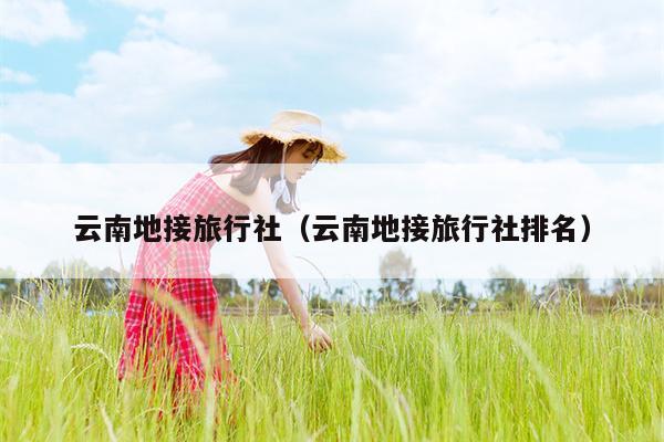 云南地接旅行社（云南地接旅行社排名）
