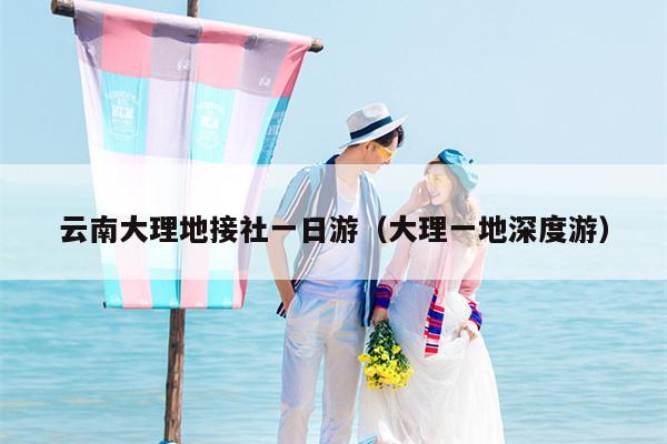 云南大理地接社一日游（大理一地深度游）