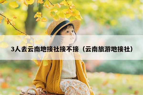 3人去云南地接社接不接（云南旅游地接社）