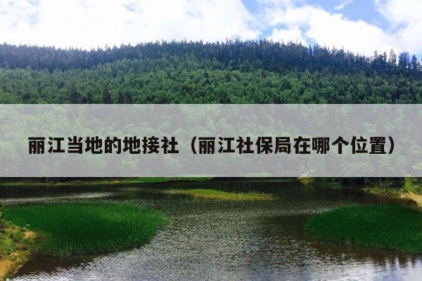 丽江当地的地接社（丽江社保局在哪个位置）