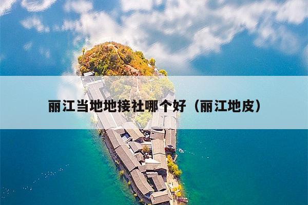 丽江当地地接社哪个好（丽江地皮）