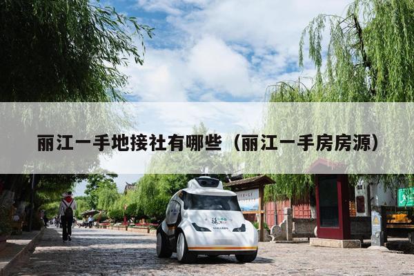 丽江一手地接社有哪些（丽江一手房房源）