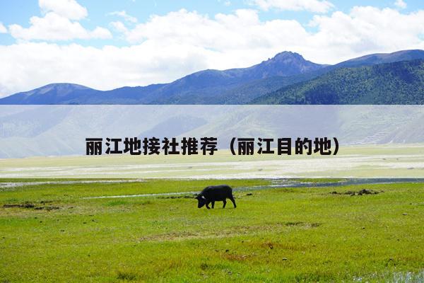 丽江地接社推荐（丽江目的地）