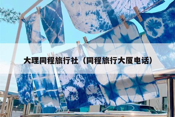 大理同程旅行社（同程旅行大厦电话）