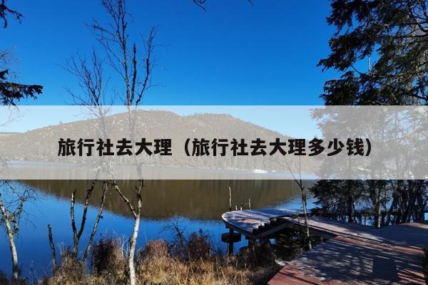 旅行社去大理（旅行社去大理多少钱）